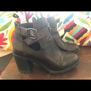 Zara Trafaluc Chunky Heel Boot